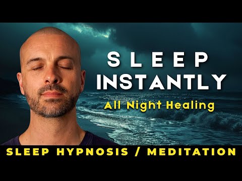 Vagus Nerve Sleep Meditation | Sleep Through the Night | Black Screen