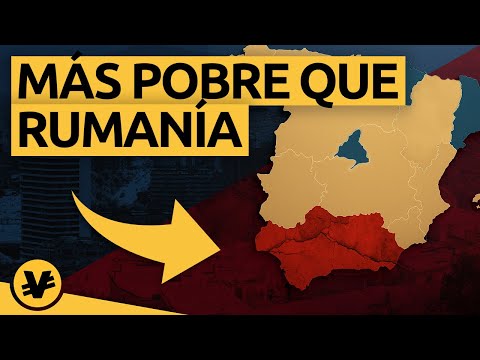 ¿Por qué ANDALUCÍA es el lugar MÁS POBRE de ESPAÑA? - VisualEconomik