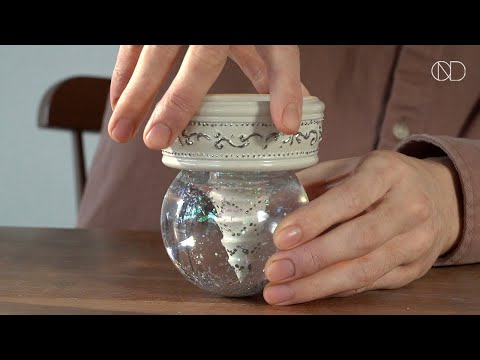 도자기 스노우볼 만들기 ❄️ : Making a ceramic snowball  [ONDO STUDIO]