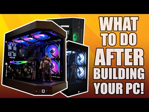 The PROPER Steps AFTER You Build Your Gaming PC! See Pinned Comment.