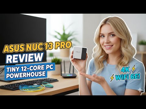 ASUS NUC 13 Pro Review: Tiny 12-Core PC POWERHOUSE (4K + WiFi 6E!)
