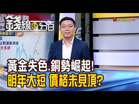 《黃金失色.銅勢崛起! 明年大短 價格未見頂?》【錢線百分百】20251029-7│非凡財經新聞│