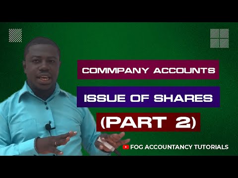 COMPANY ACCOUNTS (ISSUE OF SHARES)  - PART 2