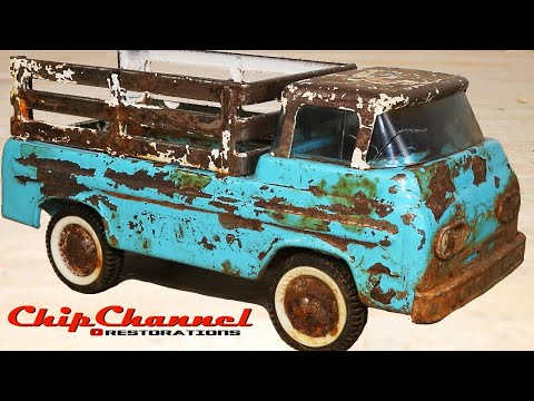 1960s Nylint Econoline Farm Stake Truck Restoration