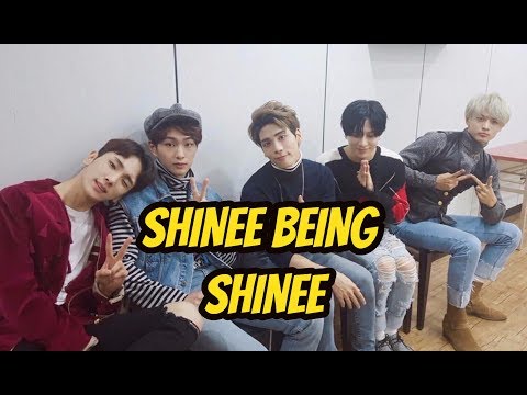 SHINee being SHINee