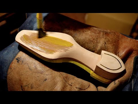 How the world's third best shoe is made | World Championships of Shoemaking