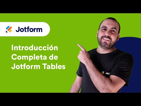 Introducción completa de Jotform Tables
