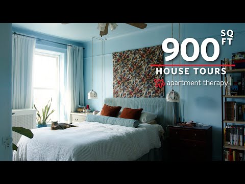 A 900 sq ft Hand-Painted Brooklyn Home Full of Originality and Charm | House Tours