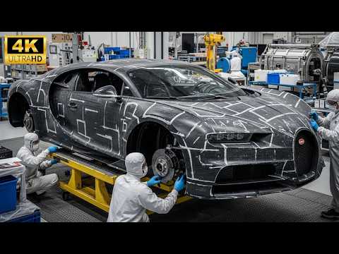 Inside the Carbon Fiber Factory: From Raw Fibers to $1,000,000 Supercar Parts (Full ASMR Process)