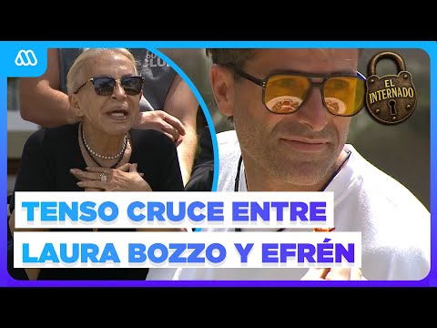 "Te mereces por pelotudo": TENSO CRUCE entre Laura Bozzo y Efrén Reyero por PROTEGER a Blu Dumay