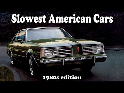 Top 10 Slowest American Cars of the 1980s