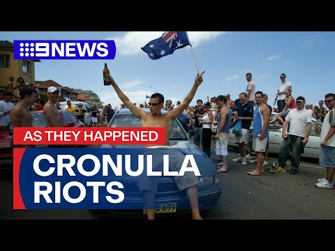 Cronulla Riots: As They Happened | 9 News Australia