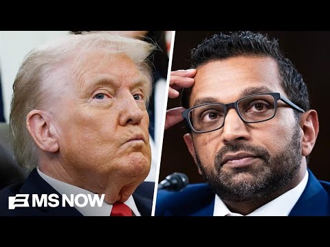 White House denies Trump is considering firing Patel – sources say otherwise