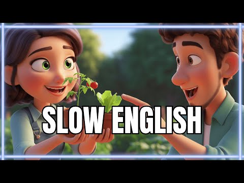 A Conversation About Garden Planning | Slow English Conversation For Beginners