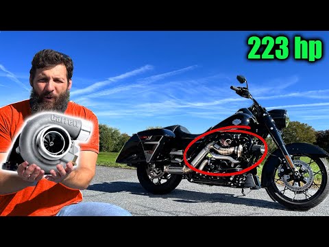 Putting a Huge TURBO on my Harley Davidson