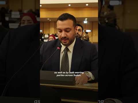 UAE representative to UN condemns human rights violations in Sudan