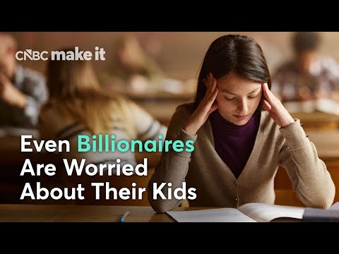 Why Billionaires Are Worried Their Kids Won't Keep Jobs In Today's Market
