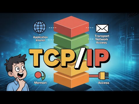 📡 Le Modèle TCP/IP expliqué simplement ! 🌐