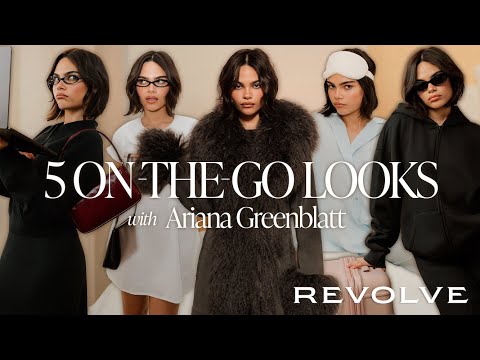 Ariana Greenblatt: Effortless, Chic & Everything In Between | 5 On-The-Go Looks | REVOLVE