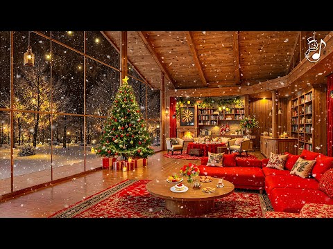 Relaxing Christmas Music with Fireplace Ambience🎄Merry Christmas 2026🎅 Top Christmas Songs Playlist