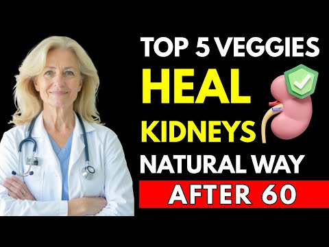 Top 5 Vegetables That Heal Your Kidneys After 60 – Most Seniors Ignore #2 | Senior Health Tips