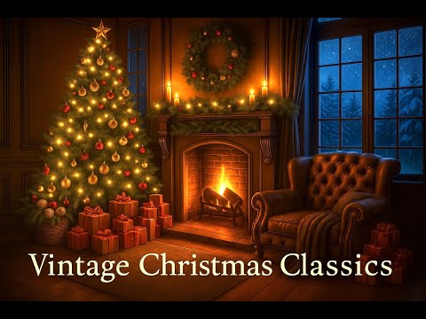 Classic Christmas Songs of the 50’s  60’s 🎄 Vintage Holiday Music Playlist 4.5 Hrs Timeless Classics