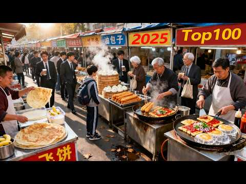 The 2025 Best Street Food Roundup in China! Top 100 at a Glance!