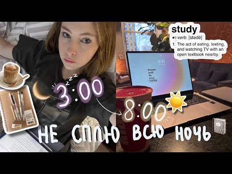 не сплю всю ночь и готовлюсь к ЕГЭ 𓂃 ✧