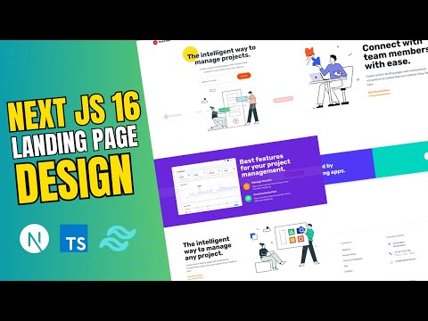 Build & Deploy a Stunning Landing Page with Next.js 16, TypeScript & Tailwind CSS