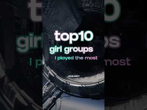 top 10 kpop girl groups I played the most (january 2026) #kpop #nmixx #kpopedit #illit #kpopshorts
