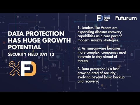 Data Protection has Huge Growth Potential