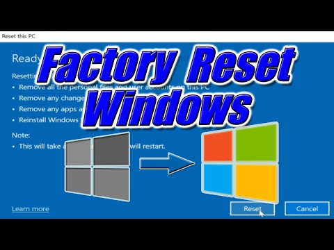 Windows Factory Reset