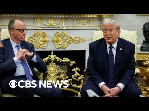 Trump says Israel didn't force his hand in striking Iran during Oval Office meeting