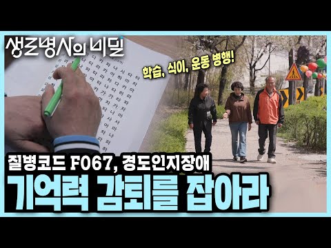 [본방 종합] 중장년의 숙명 기억력 감퇴, 충분히 멈출 수 있다! 경도인지장애 극복하고 치매 예방하는 법 I 깜빡깜빡! 적신호! 기억력 감퇴를 잡아라 KBS 250519 방송