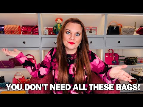 I HAVE TOO MANY HANDBAGS! & why you shouldn't have a large handbag collection.
