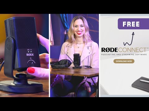How to Use the Rode Connect Software with the Rode NT-USB Mini | My Podcasting Setup