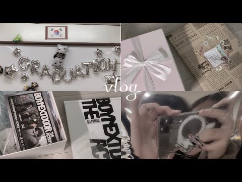 졸업 vlog•13년생vlog•잘가..내 마지막 초등학교.•생일날 졸업식인 사람 vlog•(재업)•