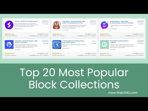 Top 20 Most Popular Block Collections