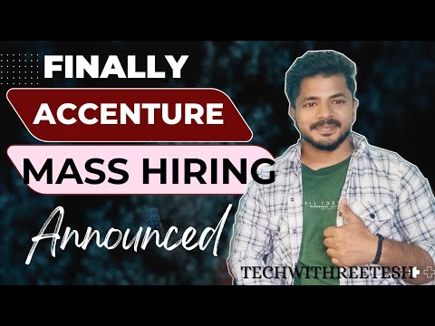 Finally Accenture Mass Hiring Announced | ASE Role | Off campus #accenture  #hiring 