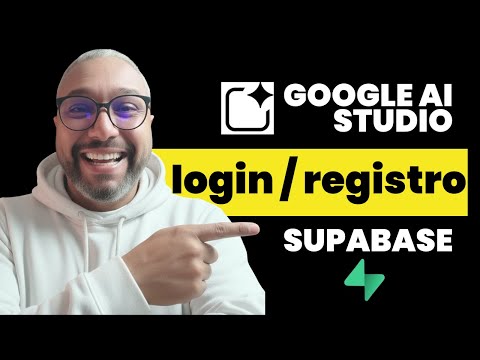 Configurar LOGIN y REGISTRO en Google AI Studio Paso a Paso