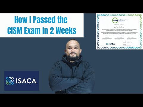 How I passed the CISM Exam In 2 Weeks