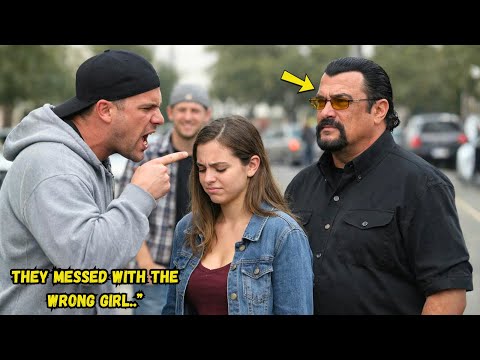 RACIST BULLIES HUMILIATE STEVEN SEAGAL’S DAUGHTER — SECONDS LATER, THEY REALIZE WHO HER FATHER IS!