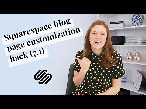 SQUARESPACE HACK: Custom blog page layout (7.1)