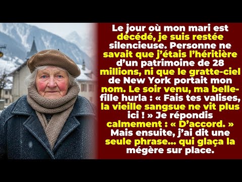 Le Jour Où Mon Mari Est Mort, Je N’ai Rien Dit Sur L’Héritage de 28 Millions — Ni Sur Le…