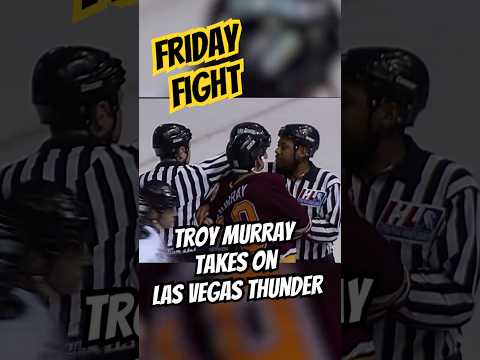 Troy Murray drops the mitts vs. Las Vegas Thunder