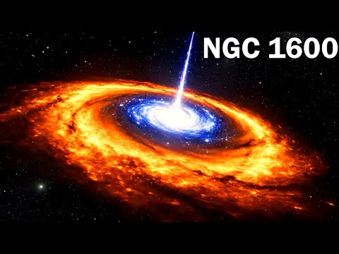 NGC 1600 - What Created a Black Hole This Massive in a Quiet Galaxy? | Documentary for Sleep