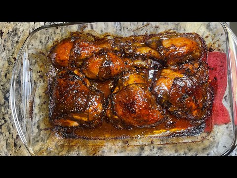 Jamaican Style Baked Chicken Recipe
