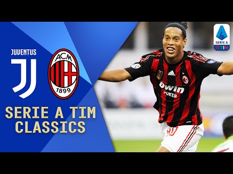 Ronaldinho, Pirlo, Nedved & Del Piero | Juventus v Milan (2008) | Serie A TIM Classics | Serie A TIM