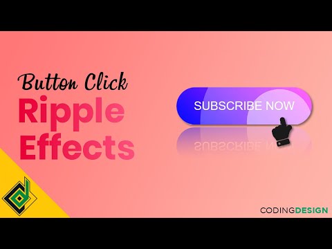 Material Design Button Ripple Click Effect Using Vanilla JavaScript