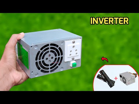 How To Make Portable/Rechargeable Inverter At Home